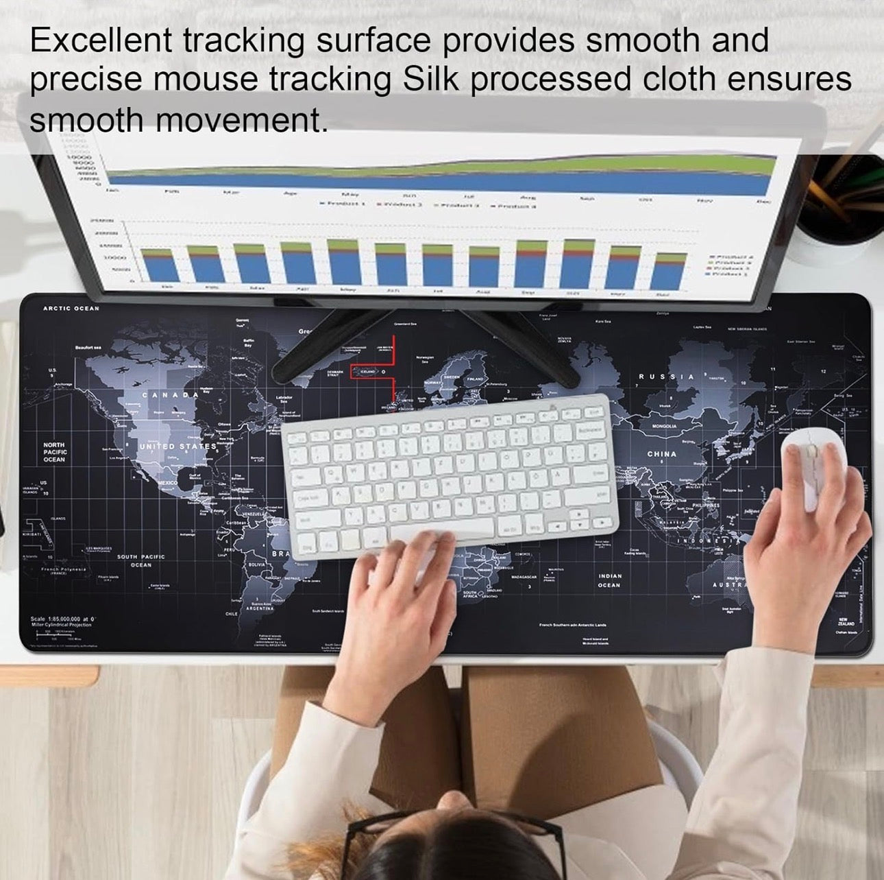 XXL Professional Large Mouse Pad & Computer Game Mouse Mat