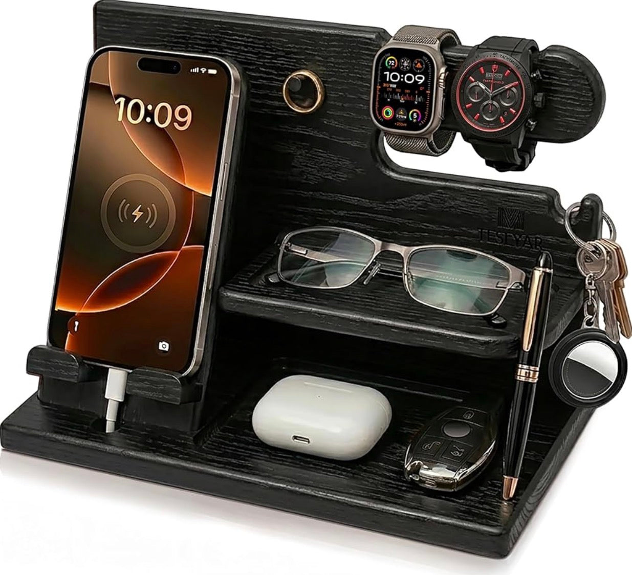 Wood Phone Docking Station