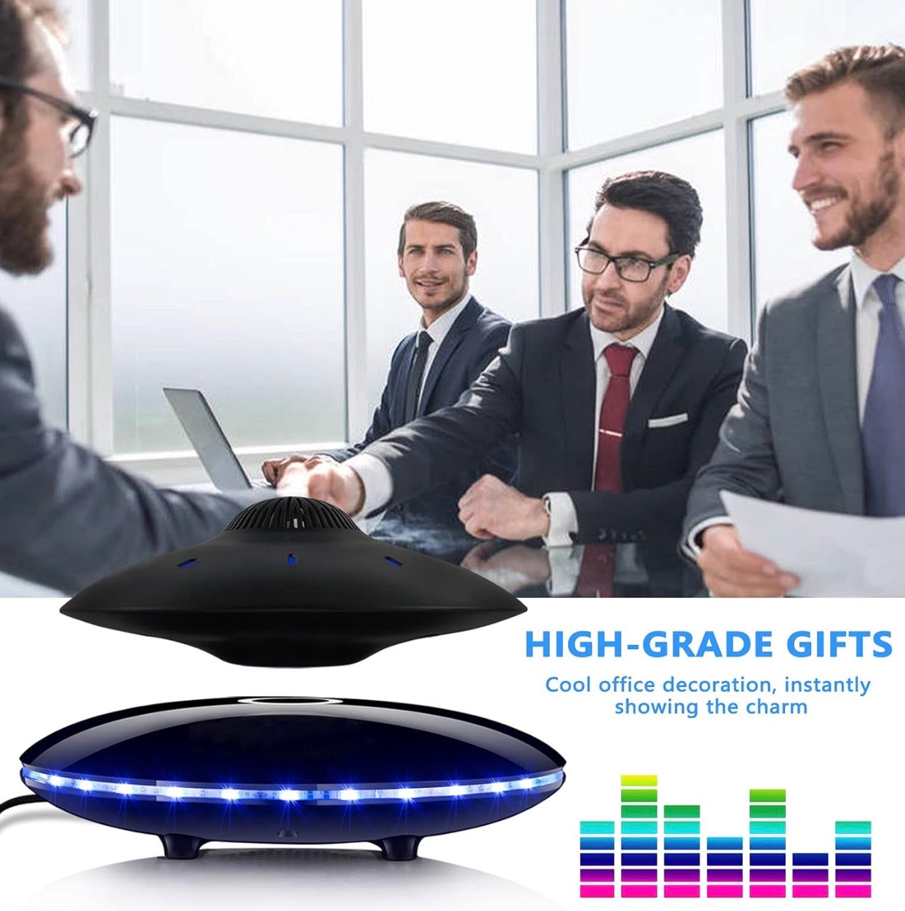 Magnetic Levitating Bluetooth Speaker