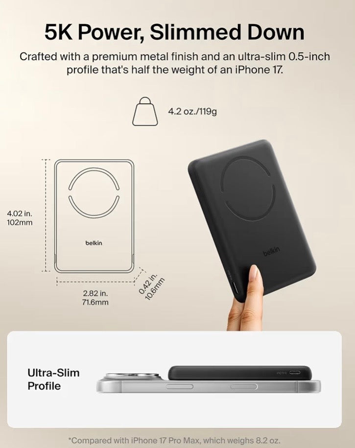 MagSafe Power Bank 5,000mAh