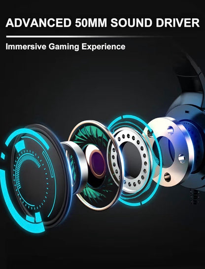 Gaming Headset with Microphone
