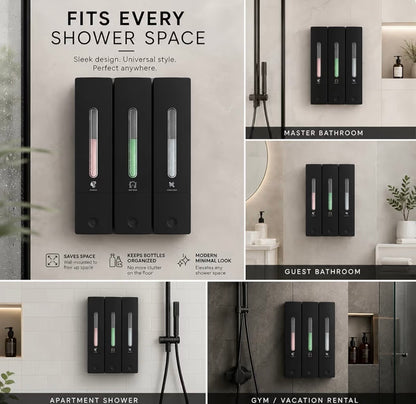 Shampoo and Conditioner Dispenser