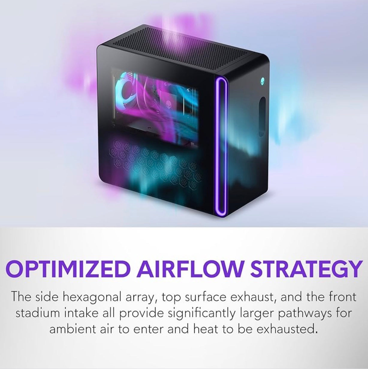 Alienware Aurora Gaming Desktop ACT1250 - Intel Core Ultra 7 265KF Processor, Liquid Cooled