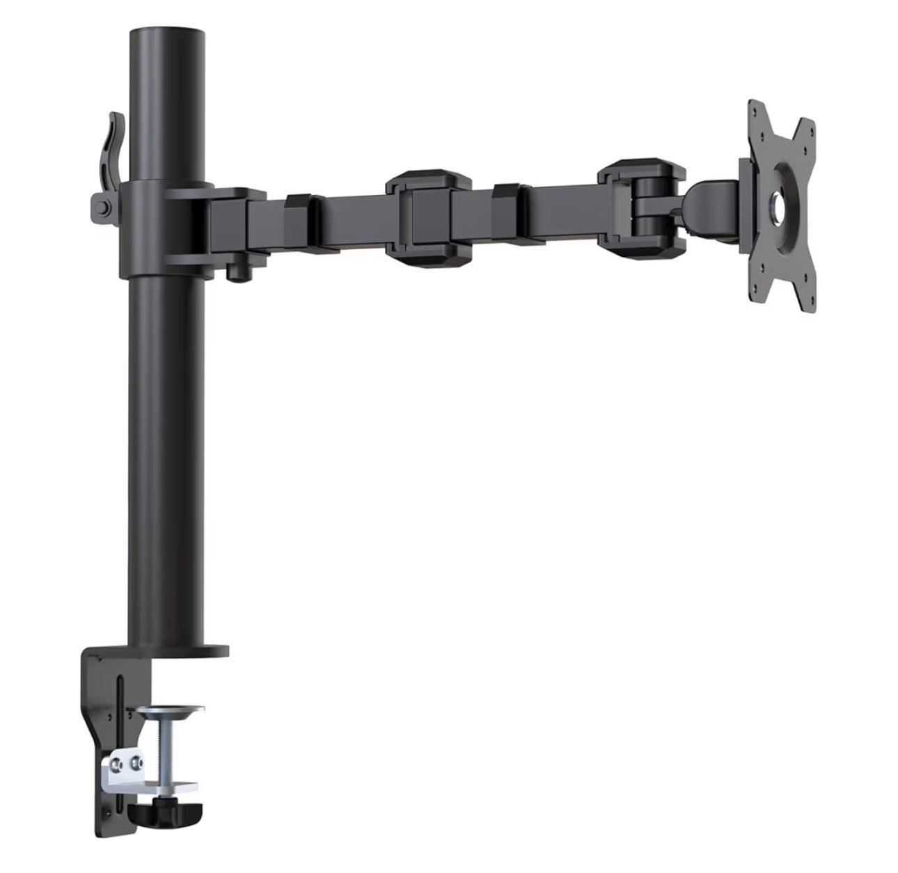 Single Computer Monitor Stand with Cable Management