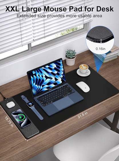 Wireless Charging Mouse Pad