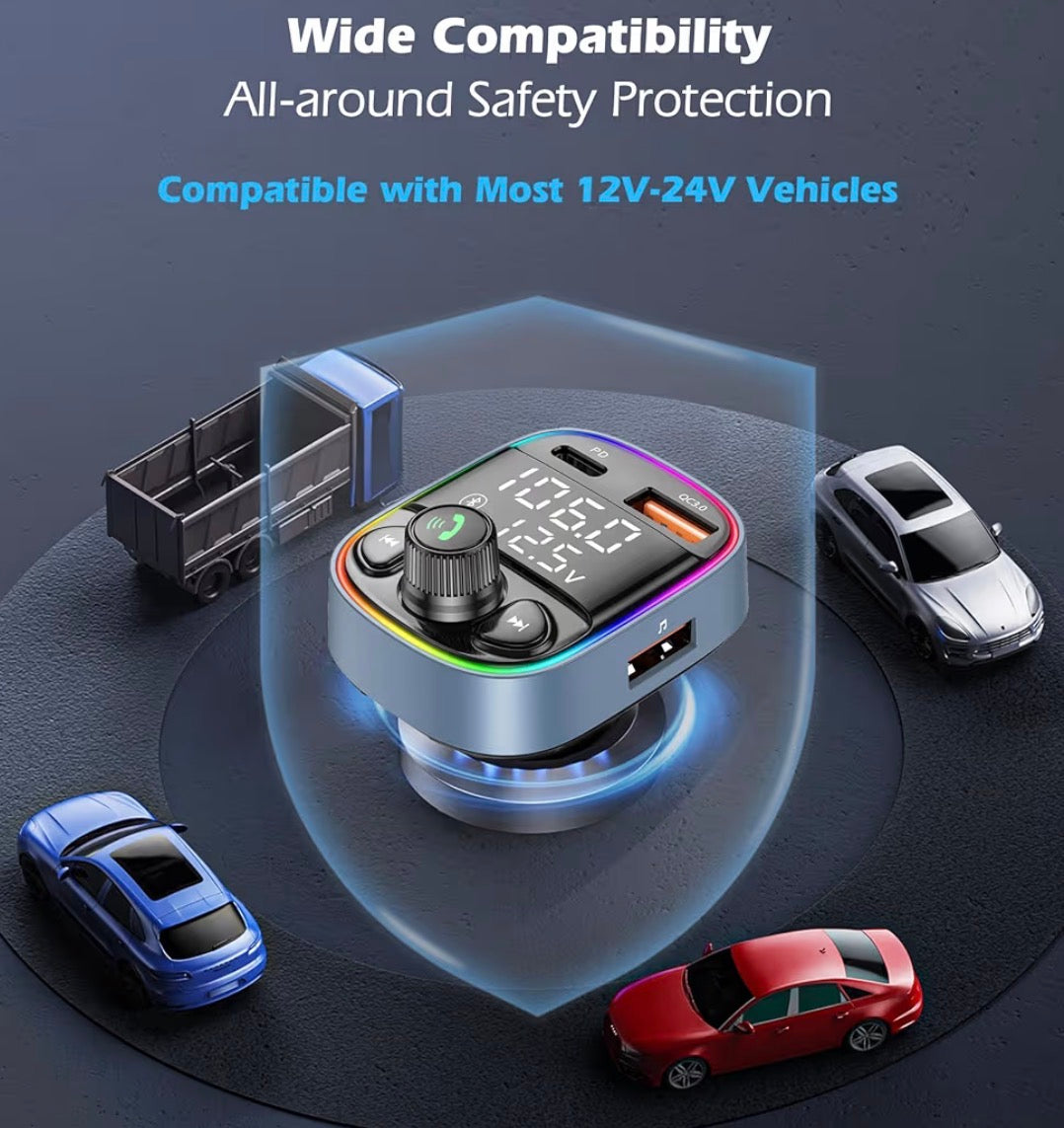 LIHAN Bluetooth 5.4 Bluetooth Car Adapter