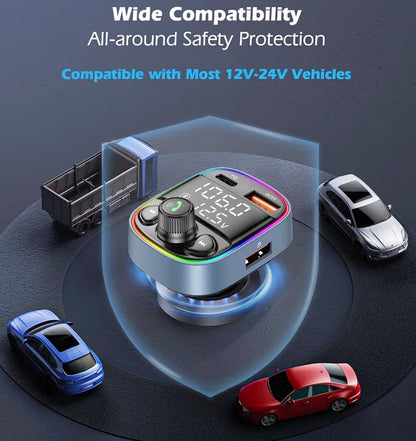 LIHAN Bluetooth 5.4 Bluetooth Car Adapter