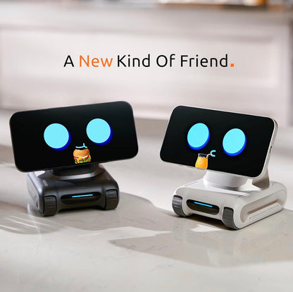 Robot-Space Black-AI Desktop Companion ChatGPT&Gemini Voice Interaction
