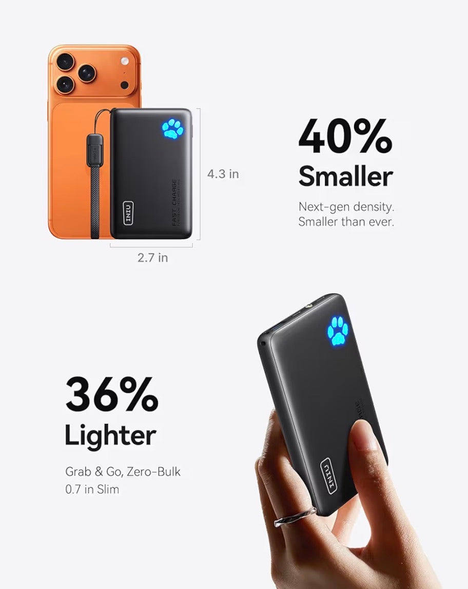 INIU 45W Fast Charging Portable Charger