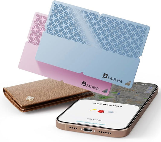 Bluetooth Tracker Smart Card for Apple Find My iPhone Ultra-Thin Wallet GPS Tracker