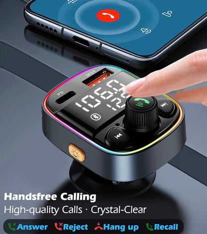 LIHAN Bluetooth 5.4 Bluetooth Car Adapter