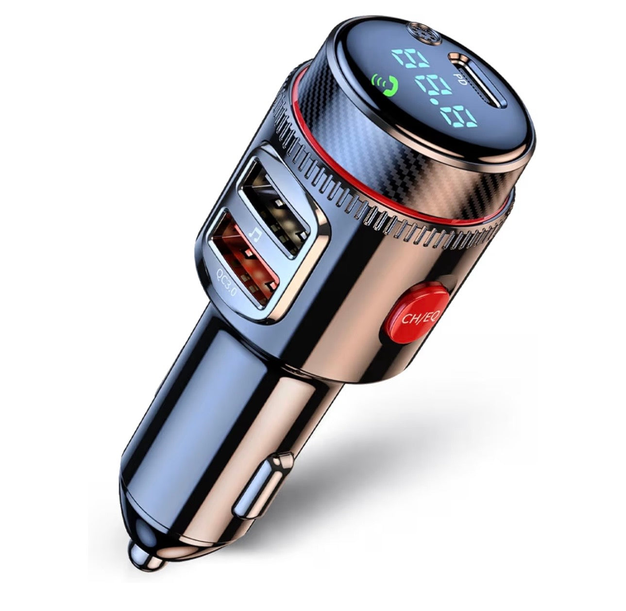 LIHAN Bluetooth 5.4 Car FM Transmitter