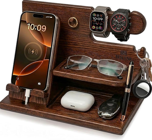 Wood Phone Docking Station