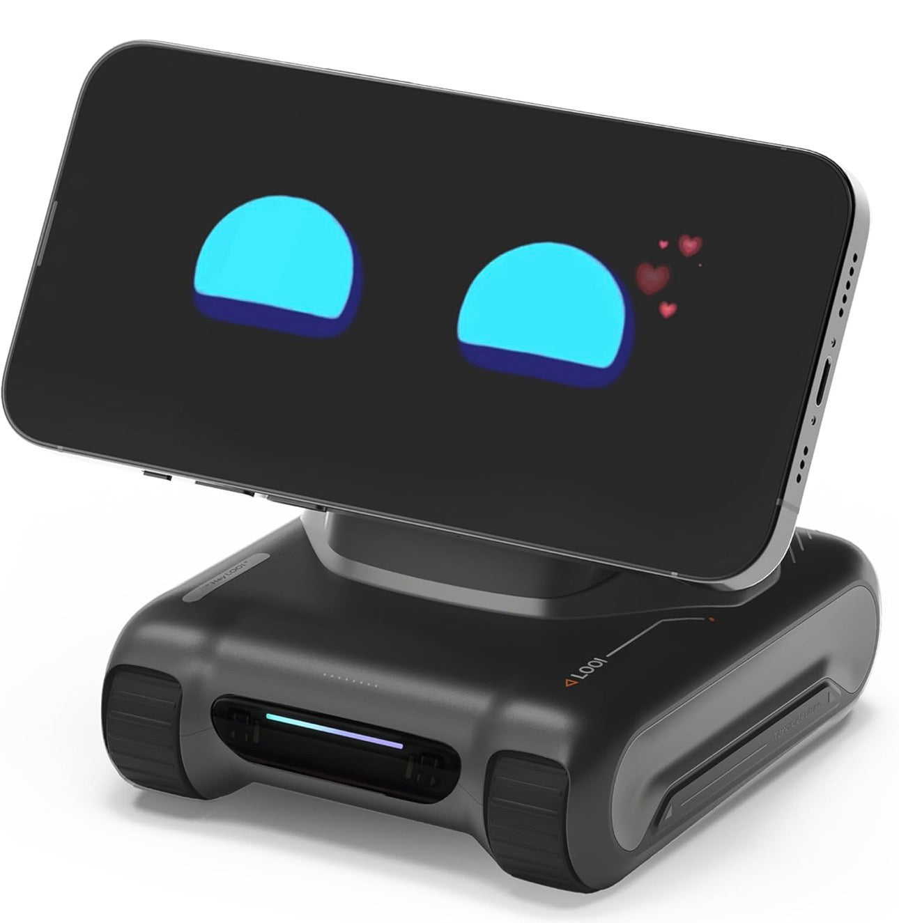 Robot-Space Black-AI Desktop Companion ChatGPT&Gemini Voice Interaction