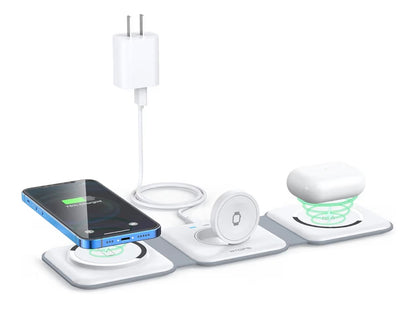 RTOPS Magnetic GaN Traval Wireless Charging Station