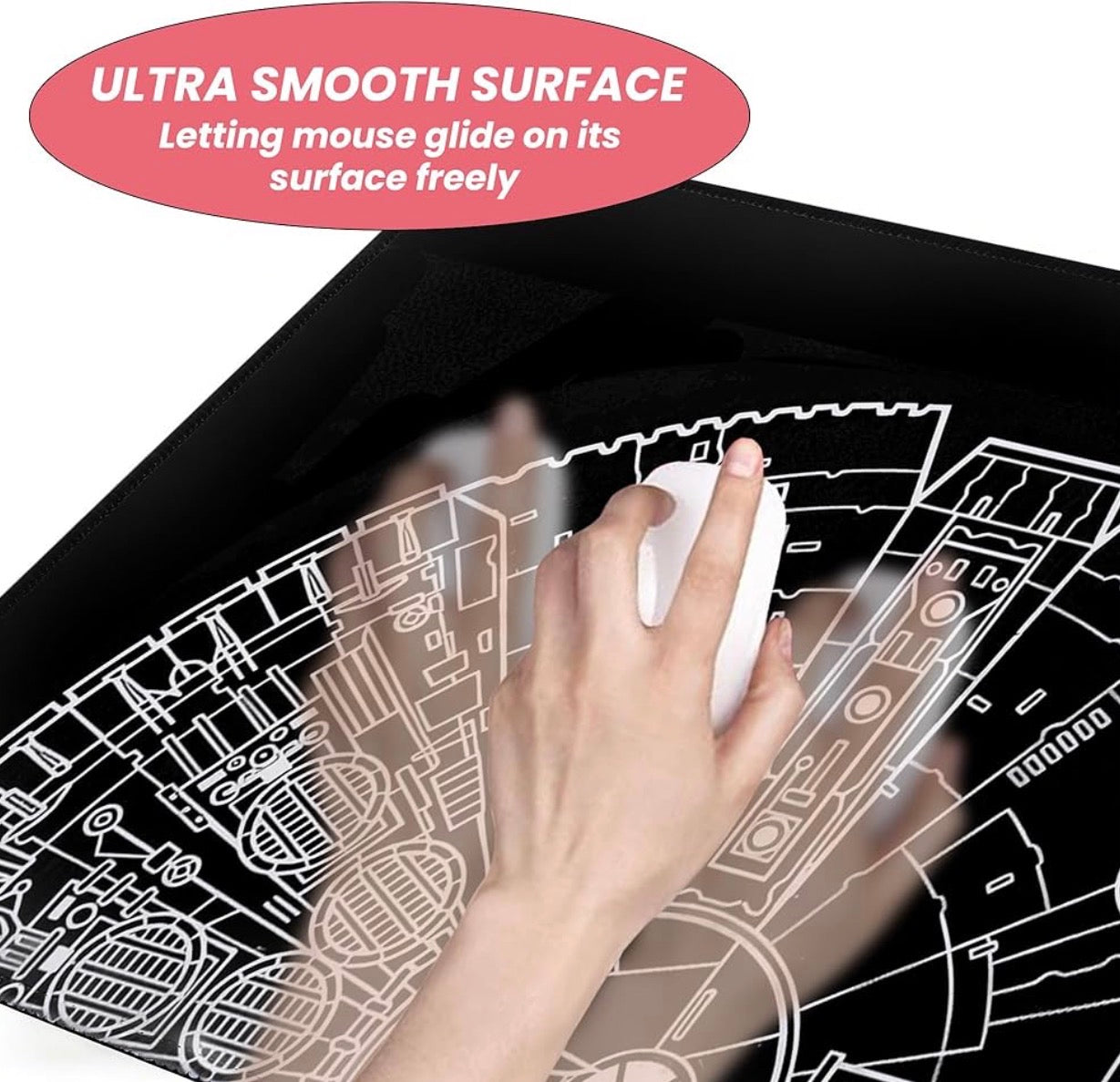 Starwars Edition Large Gaming Mouse Pad