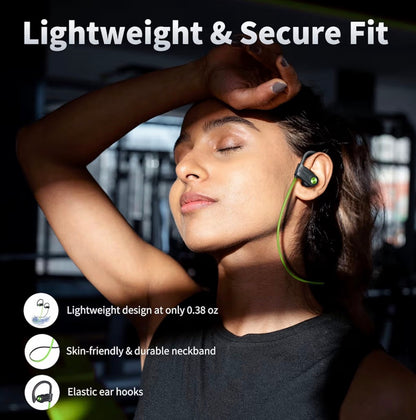 Bluetooth Headphones, Wireless Earbuds IPX7