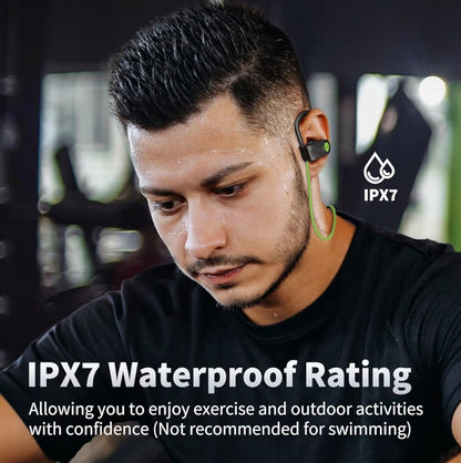 Bluetooth Headphones, Wireless Earbuds IPX7