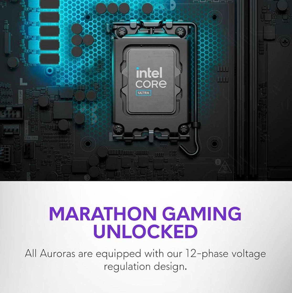 Alienware Aurora Gaming Desktop ACT1250 - Intel Core Ultra 7 265KF Processor, Liquid Cooled