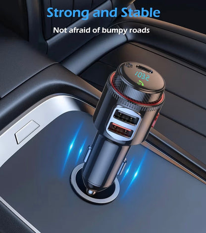 LIHAN Bluetooth 5.4 Car FM Transmitter
