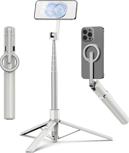 68" Magnetic Selfie Stick Tripod with Aluminum Strong Magnetic Holder for Magsafe