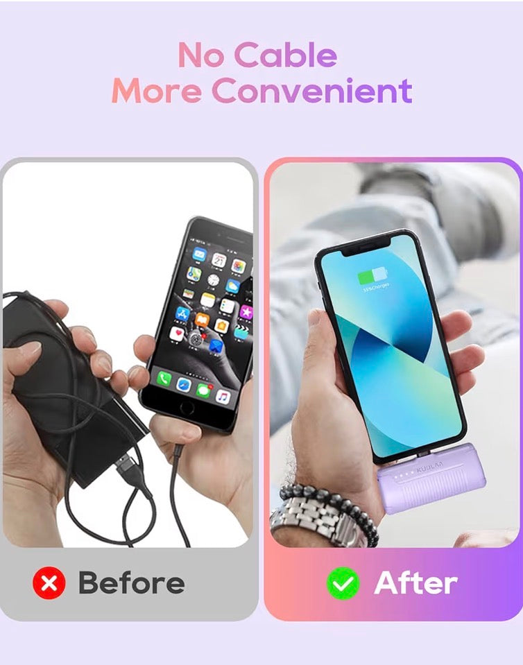 Portable Charger iPhone 4500mAh Mini Power Bank
