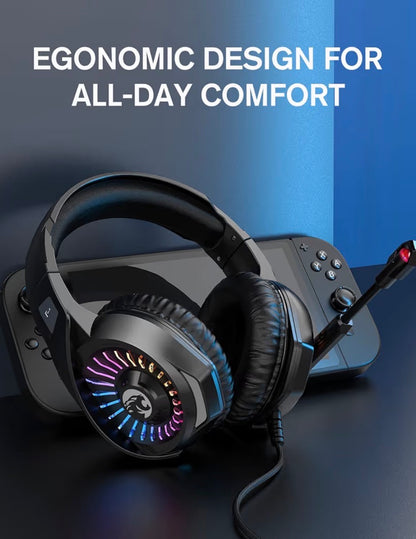 Gaming Headset with Microphone