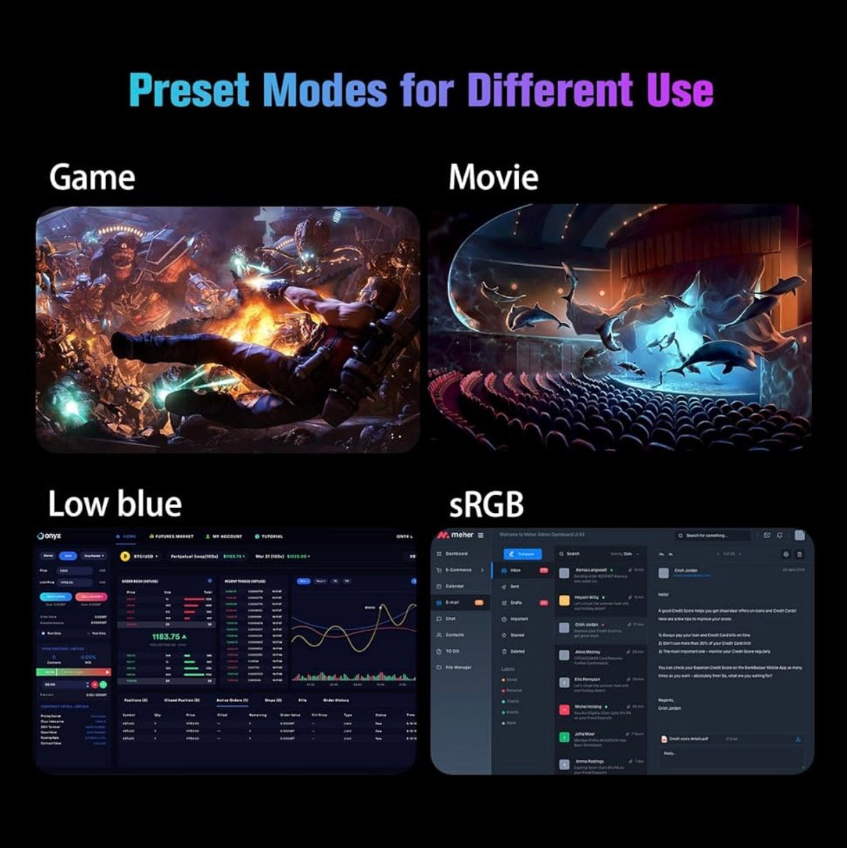 24 inch 100Hz Computer Monitor