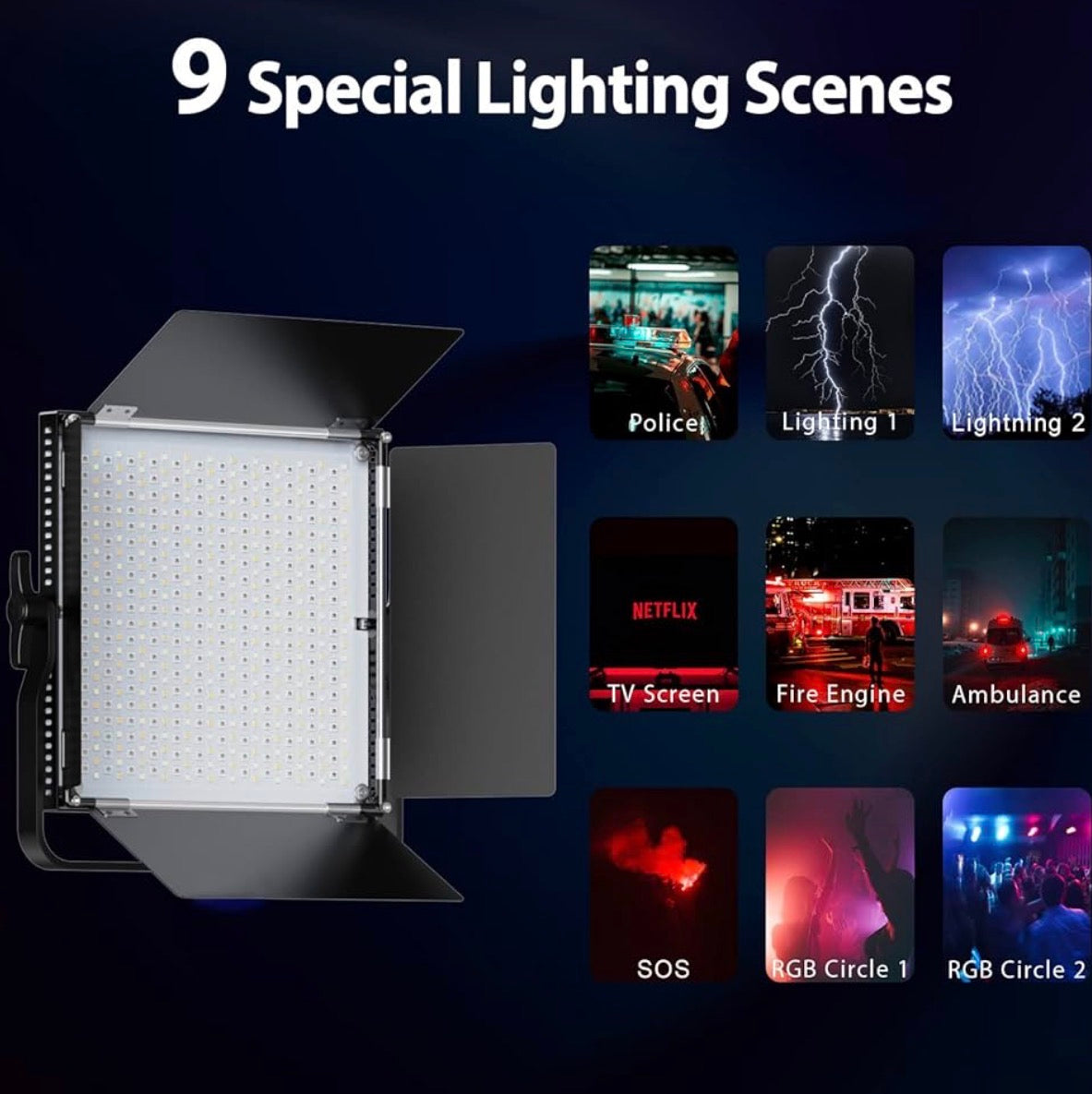 Photography Lighting with APP Control