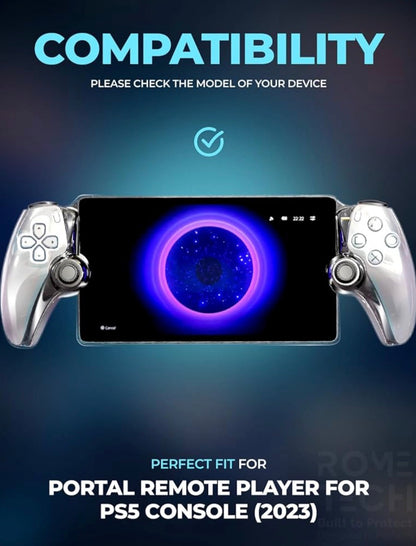 Case for PS5 Portal Clear Hard Case for PlayStation 5 Portal 2023 - Slim and Rugged PlayStation Portal Cover