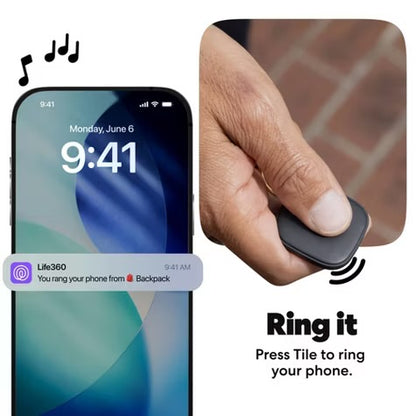 Tile Mate 2-Pack: Bluetooth Trackers for Apple & Android Devices