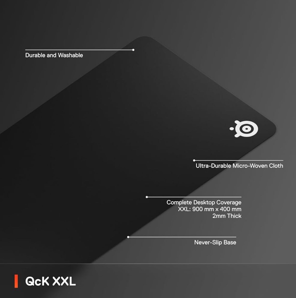 SteelSeries QcK Gaming Mouse Pad