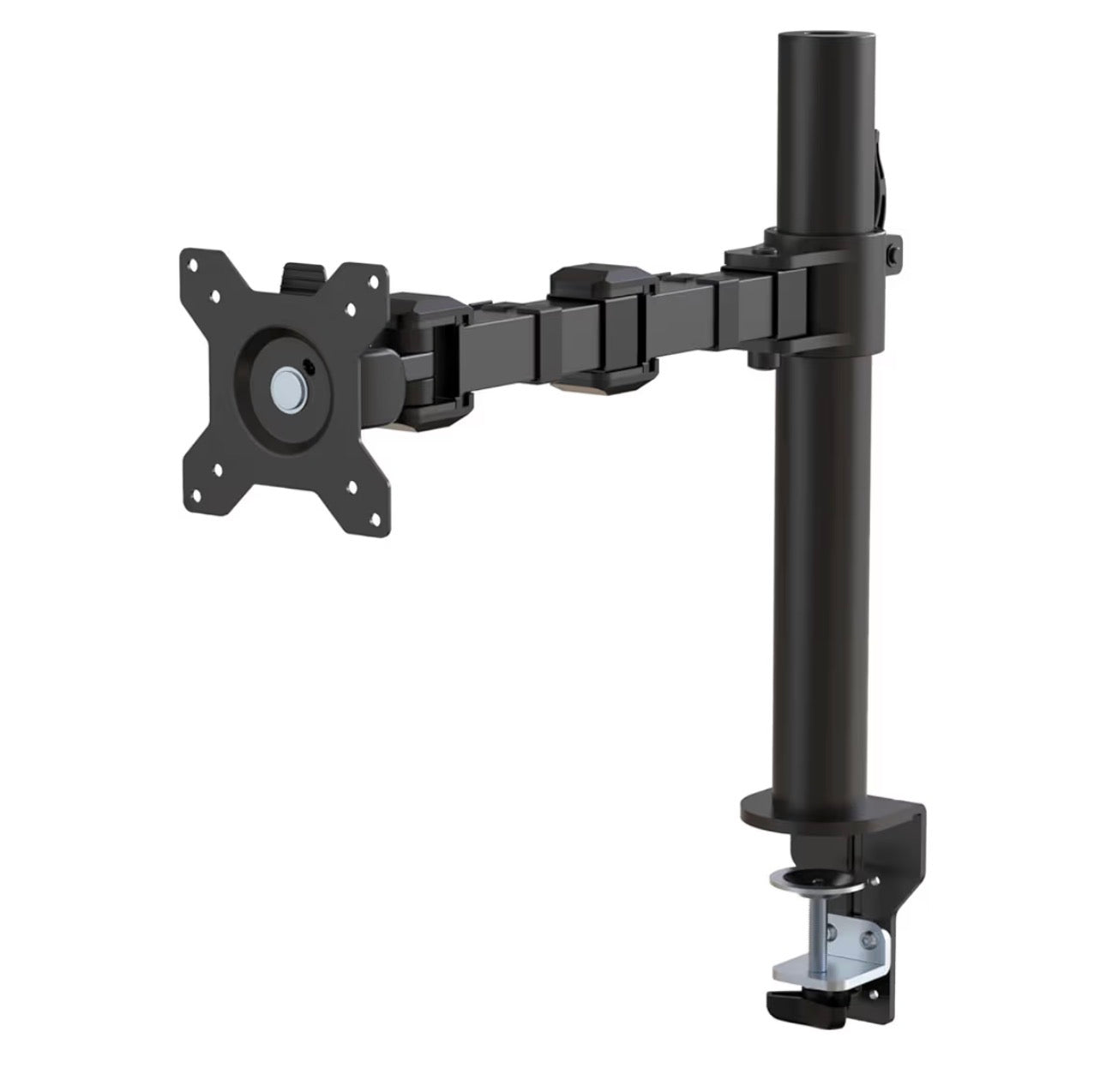 Single Computer Monitor Stand with Cable Management