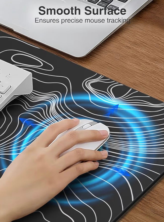 2-in-1 Mouse Pad with Wireless Charging for Phone