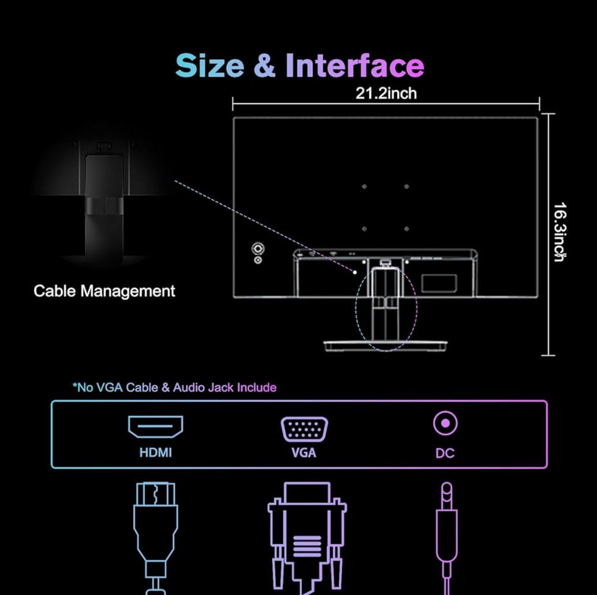 24 inch 100Hz Computer Monitor