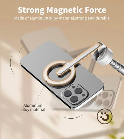 68" Magnetic Selfie Stick Tripod with Aluminum Strong Magnetic Holder for Magsafe
