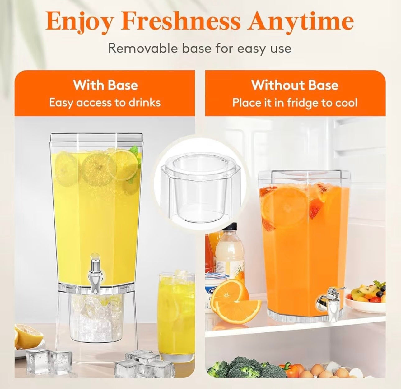 Lifewit 1 Gallon Drink Dispenser