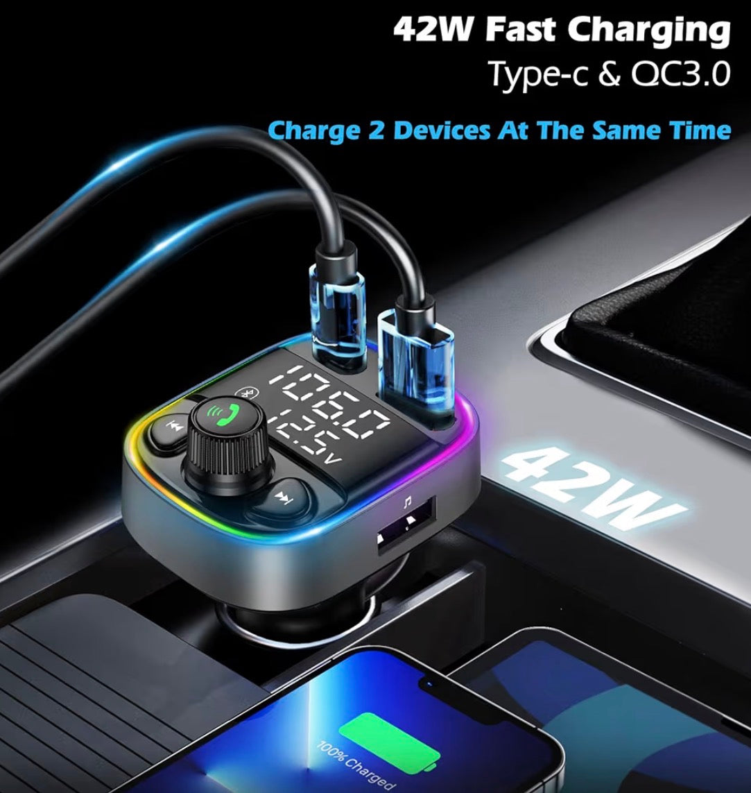 LIHAN Bluetooth 5.4 Bluetooth Car Adapter
