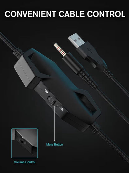 Gaming Headset with Microphone