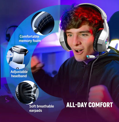 Gaming Headset for PC, Ps4, Ps5, Xbox Headset