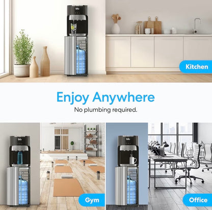 Brio Bottom Loading Water Cooler Dispenser for 5 Gallon Bottles