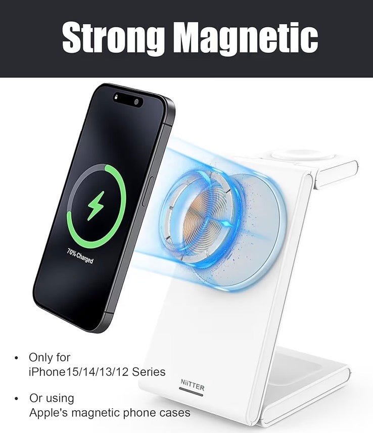 3 in 1 Wireless Charging Station