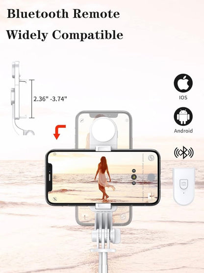 Selfie Stick Tripod with Wireless Remote