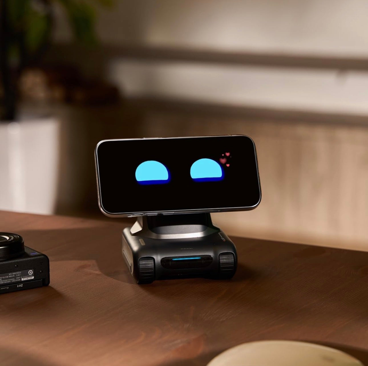 Robot-Space Black-AI Desktop Companion ChatGPT&Gemini Voice Interaction