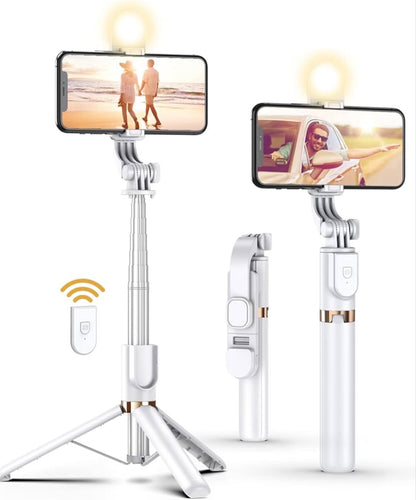 Selfie Stick Tripod with Wireless Remote