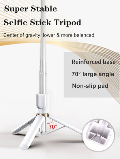 Selfie Stick Tripod with Wireless Remote