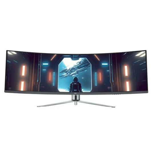 onn 49" 3840 x 1080p Curved Dual FHD Gaming Monitor