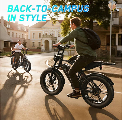 TST Electric Bike for Adults 1500W Peak 20"
